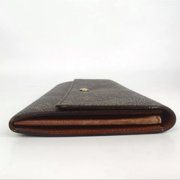 AUTH LOUIS VUITTON Monogram Long Leather Wallet - Picture 3 of 8